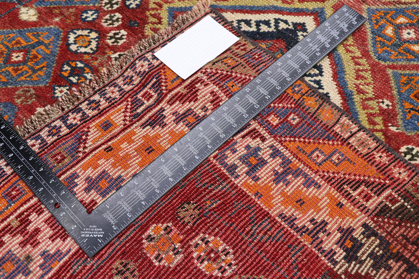 4 x 7 Vintage Persian Shiraz Rug 53525