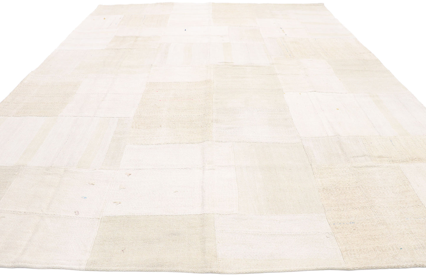 9 x 12 Vintage Turkish Patchwork Rug 53527