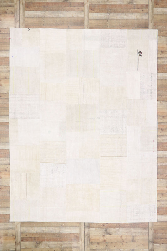 9 x 12 Vintage Turkish Patchwork Rug 53528