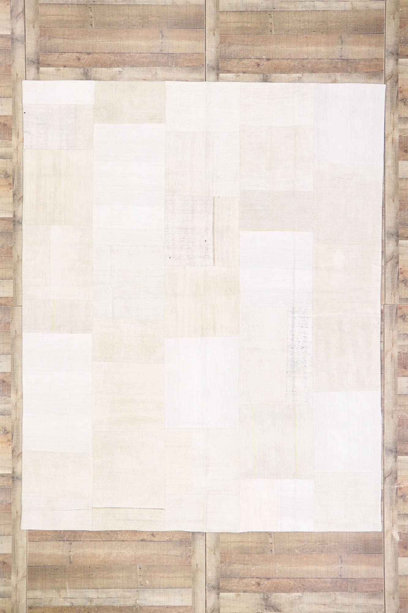 8 x 10 Vintage Turkish Patchwork Rug 53529