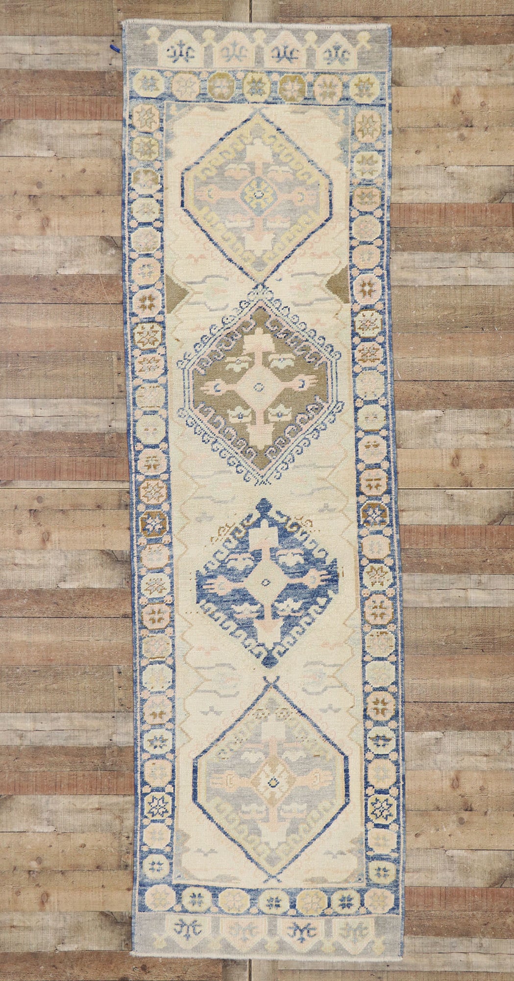 3 x 10 Contemporary Turkish Oushak Runner 53537
