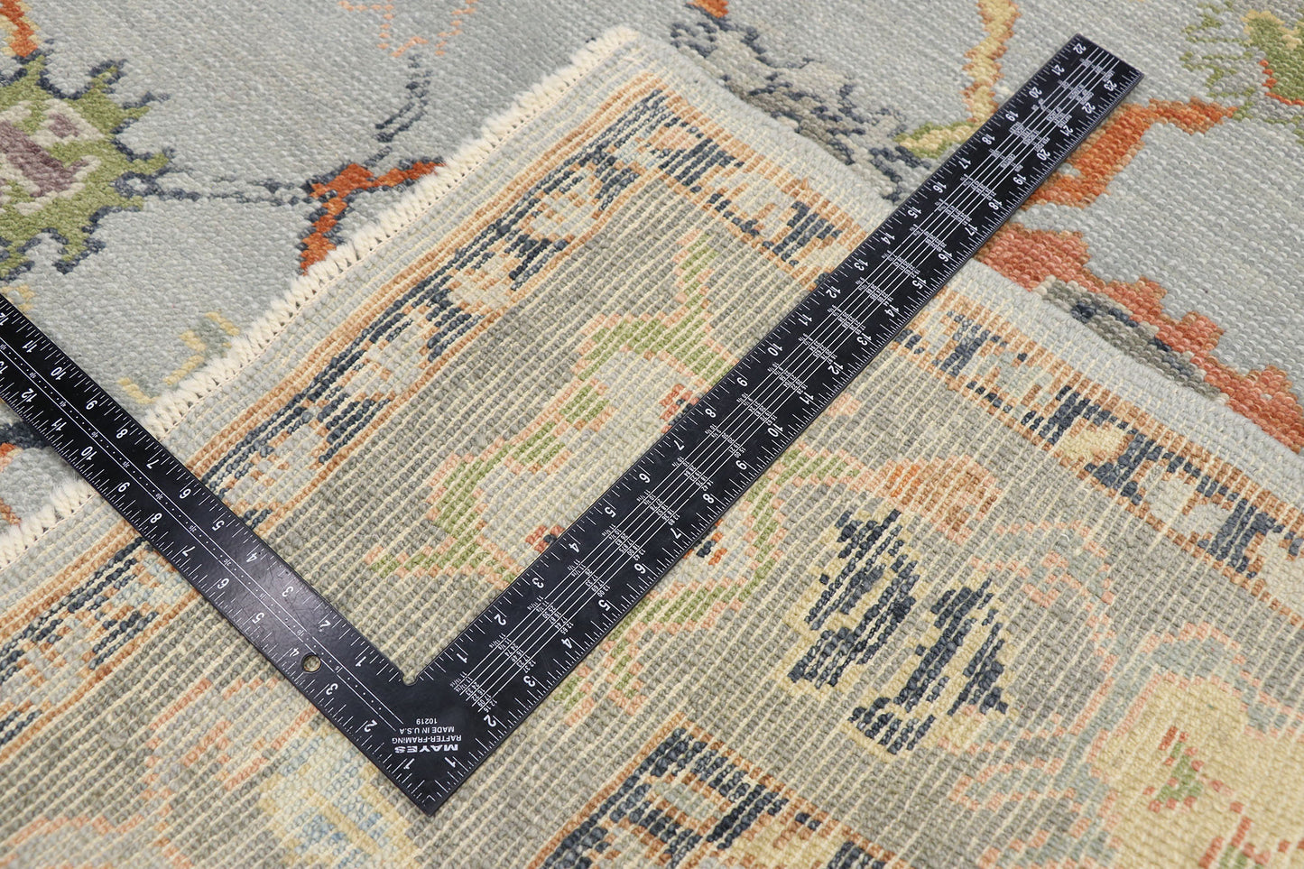 5 x 5 Contemporary Turkish Oushak Rug 53539