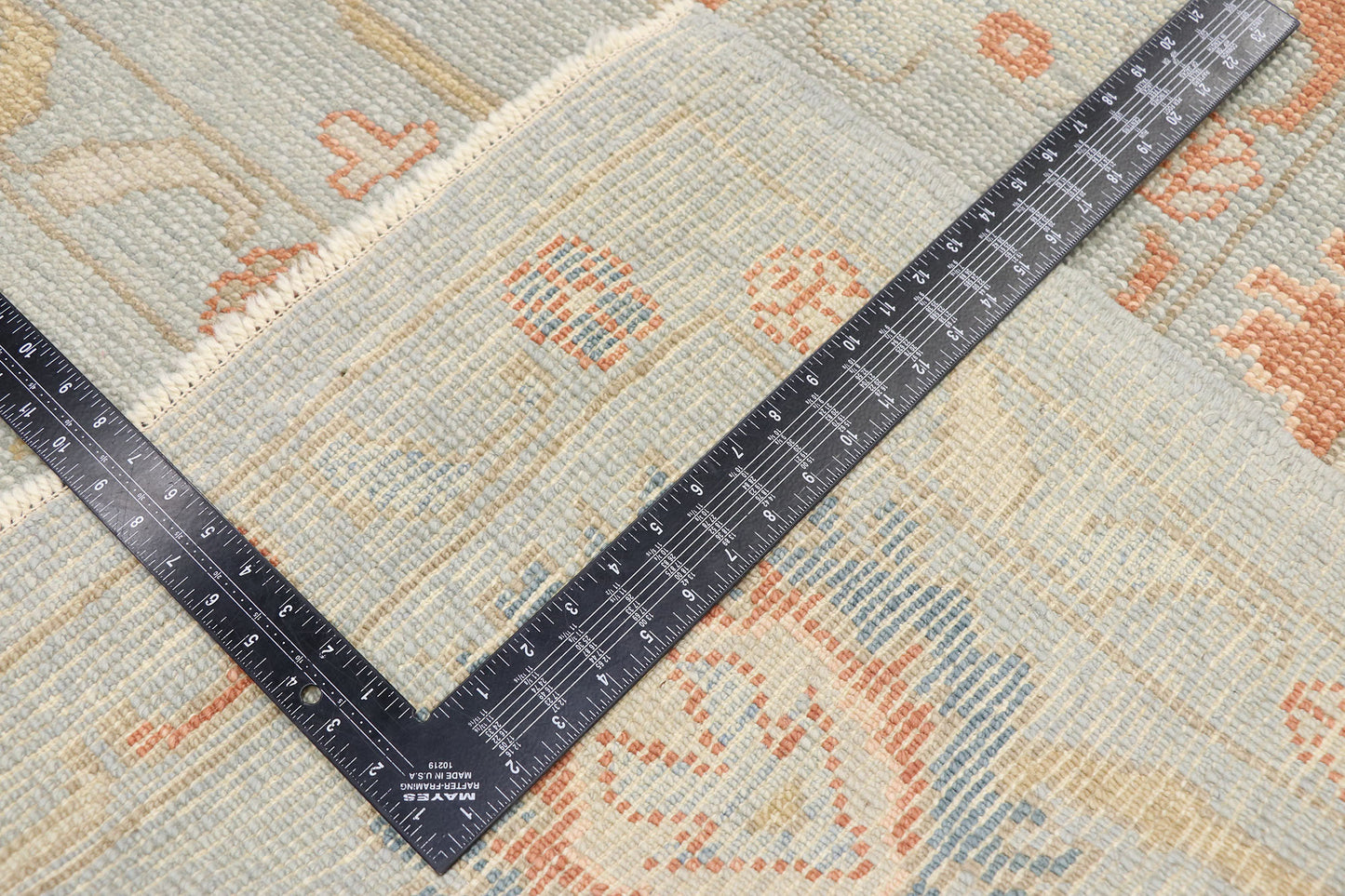 9 x 12 Contemporary Turkish Oushak Rug 53549