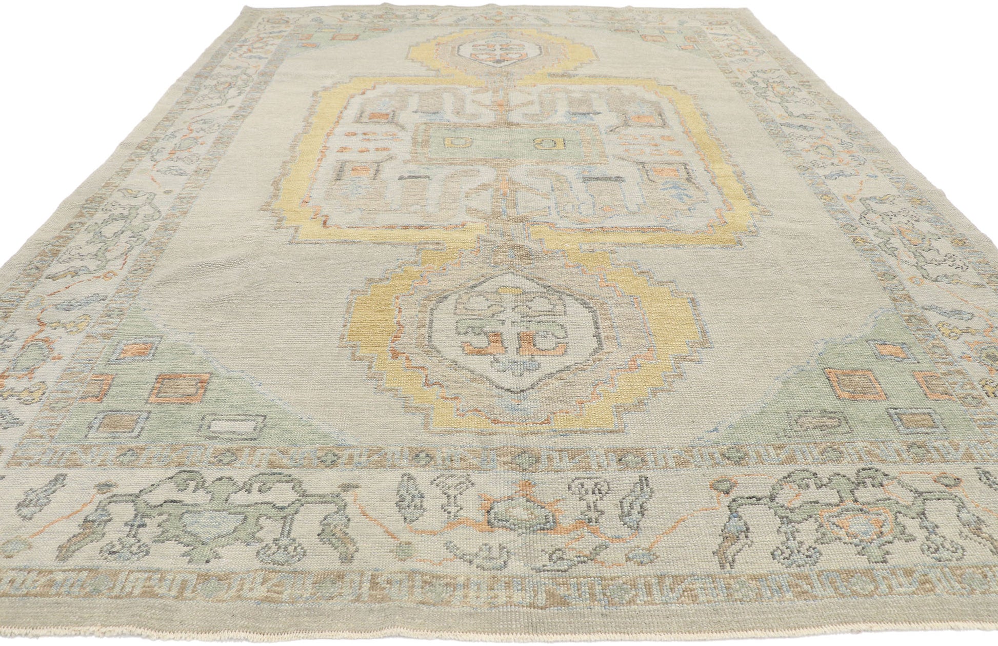 9 x 12 Turkish Oushak Rug 53551