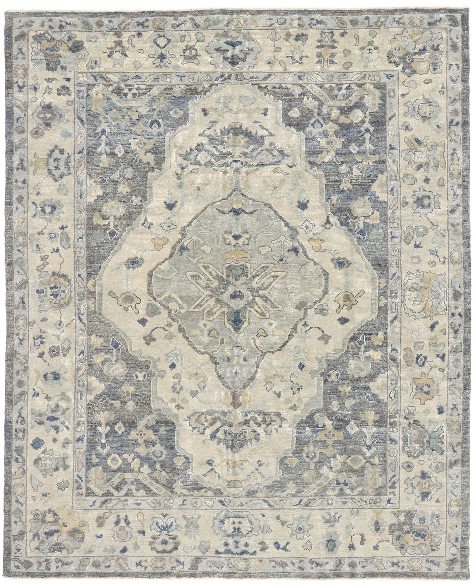8 x 10 Turkish Oushak Rug 53556