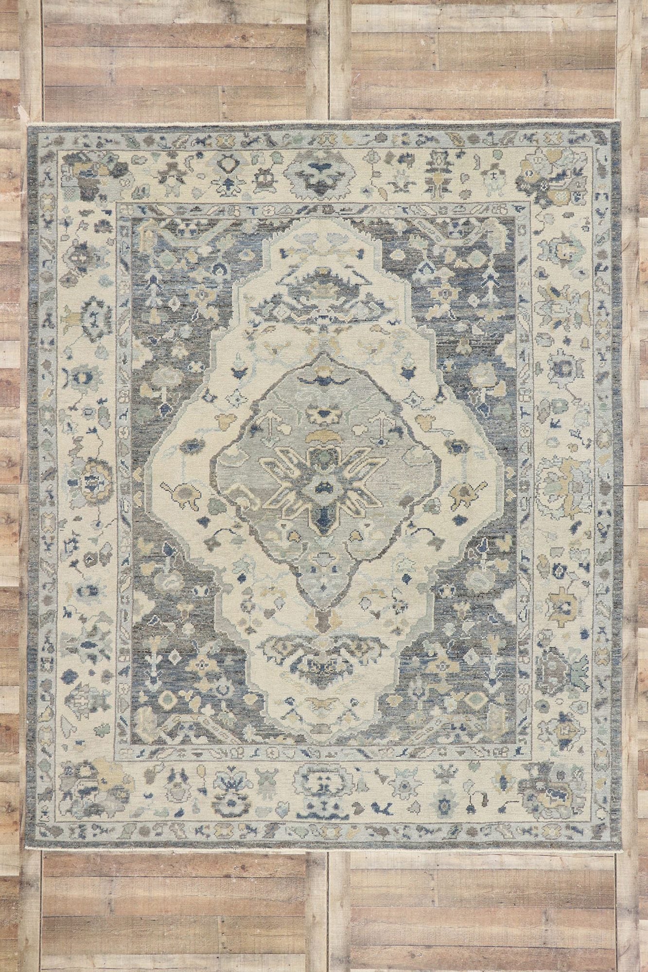 8 x 10 Turkish Oushak Rug 53556