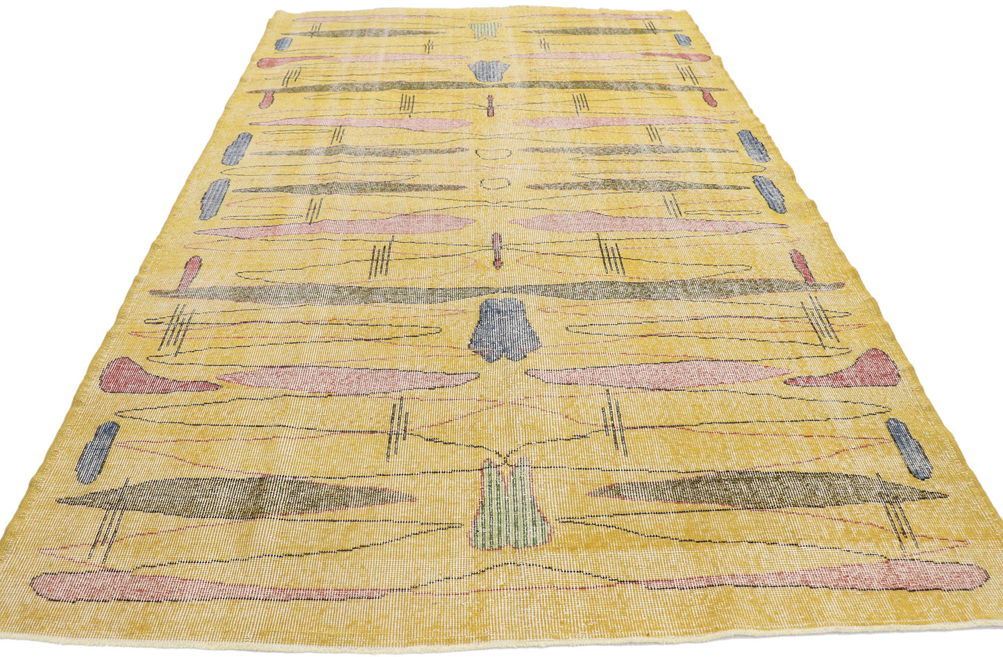 5 x 9 Zeki Muren Vintage Turkish Sivas Rug 53557