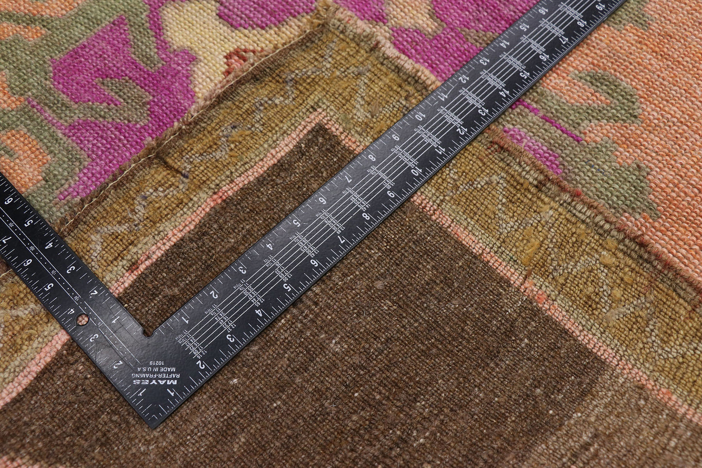 4 x 10 Vintage Turkish Kars Rug 53568