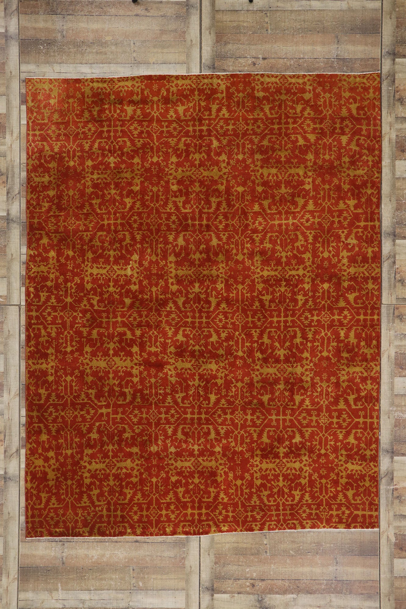 8 x 10 Zeki Muren Vintage Turkish Sivas Rug 53570