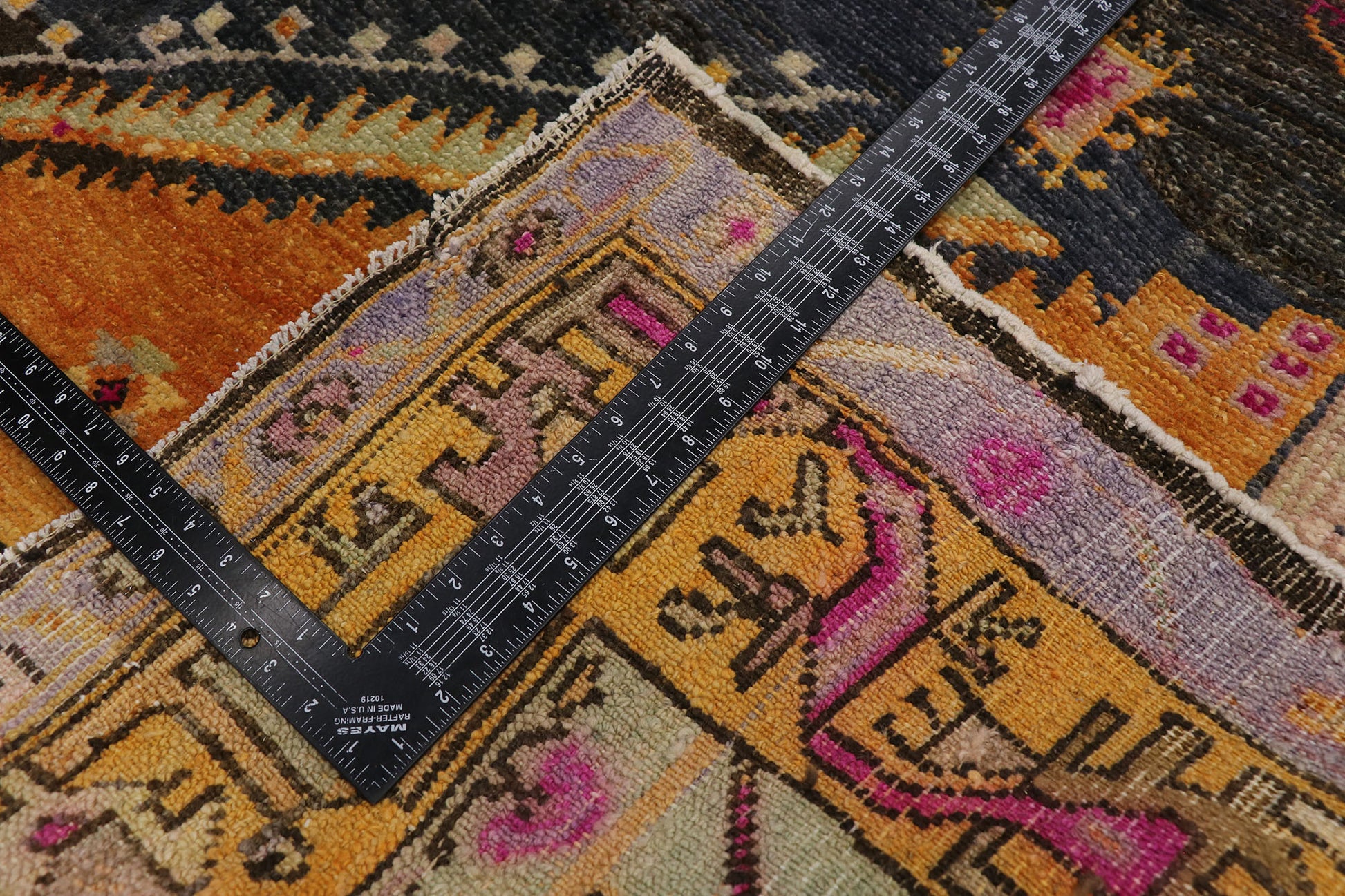 6 x 18 Vintage Turkish Kars Rug 53574