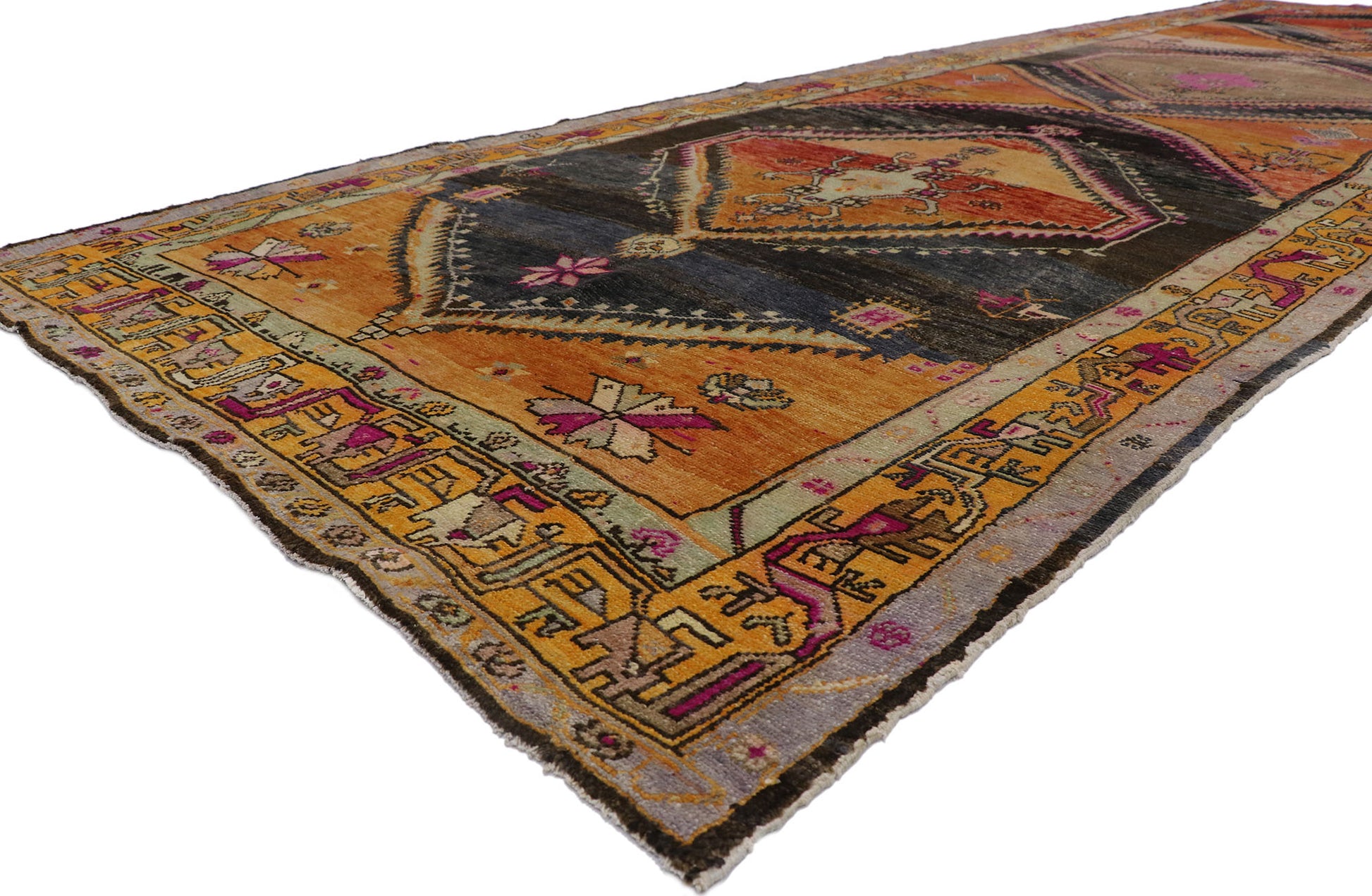 6 x 18 Vintage Turkish Kars Rug 53574