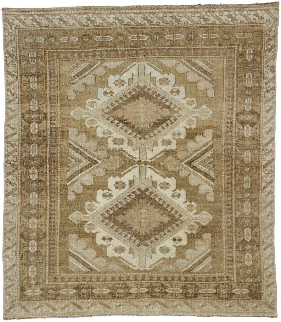 5 x 6 Vintage Turkish Kars Rug 53577