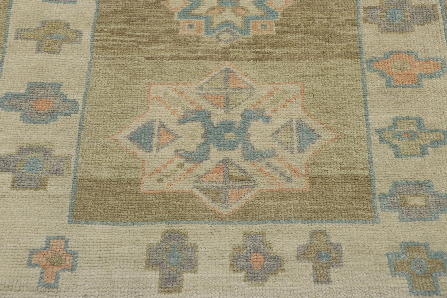 3 x 16 Turkish Oushak Runner 53585