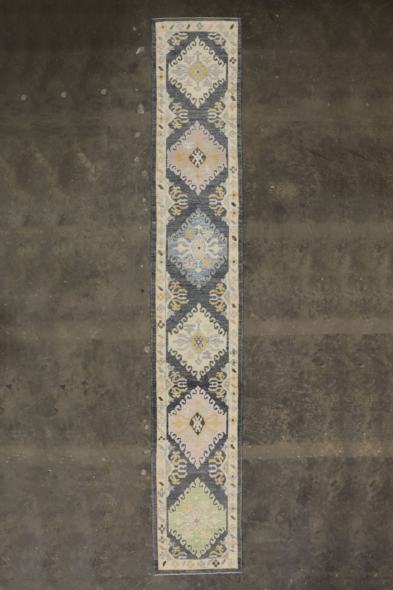 3 x 18 Turkish Oushak Runner 53586
