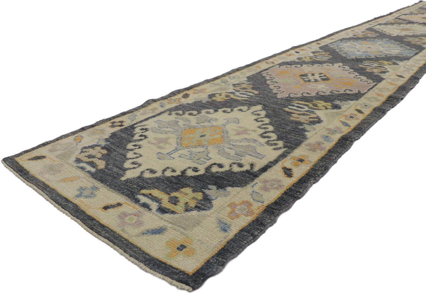 3 x 18 Turkish Oushak Runner 53586