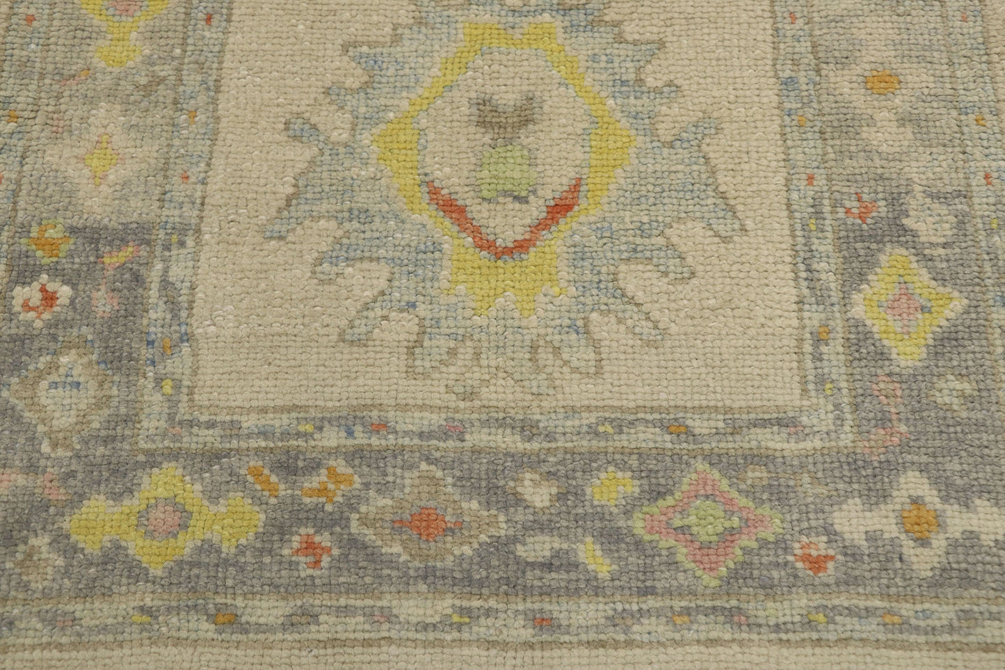 3 x 5 Colorful Turkish Oushak Rug 53594