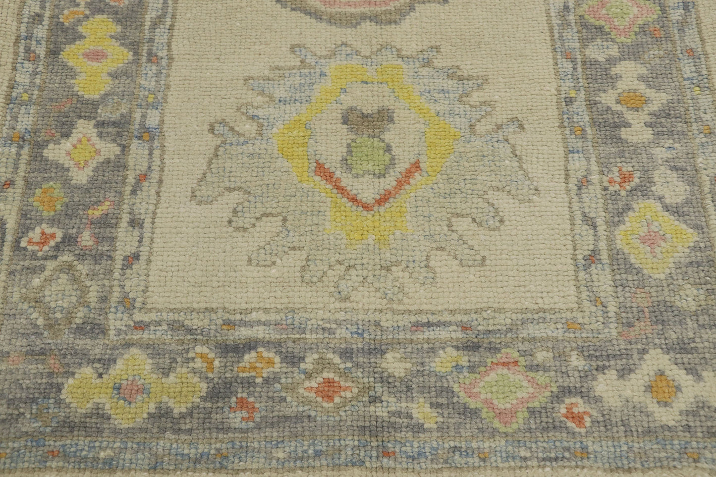 3 x 5 Colorful Turkish Oushak Rug 53595