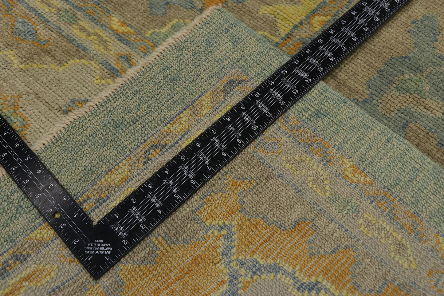 9 x 10 Contemporary Turkish Oushak Rug 53610
