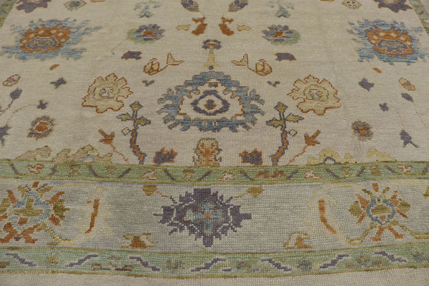 9 x 11 Turkish Oushak Rug 53611