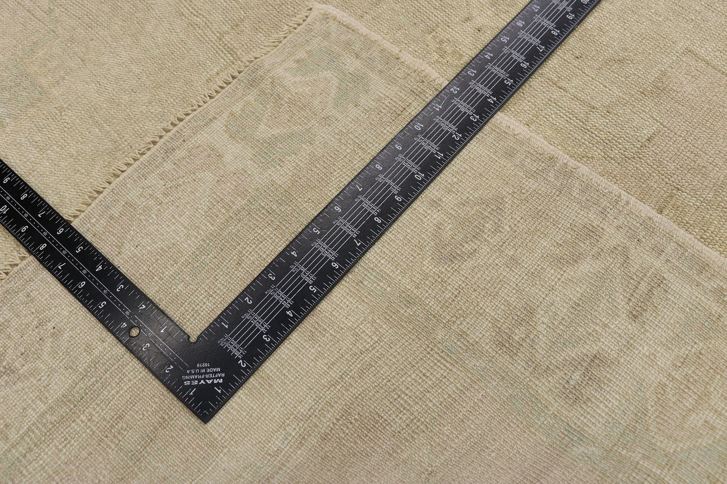 4 x 10 Vintage Turkish Oushak Rug 53623