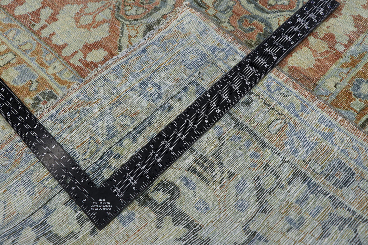 9 x 12 Antique Persian Mahal Rug 53629