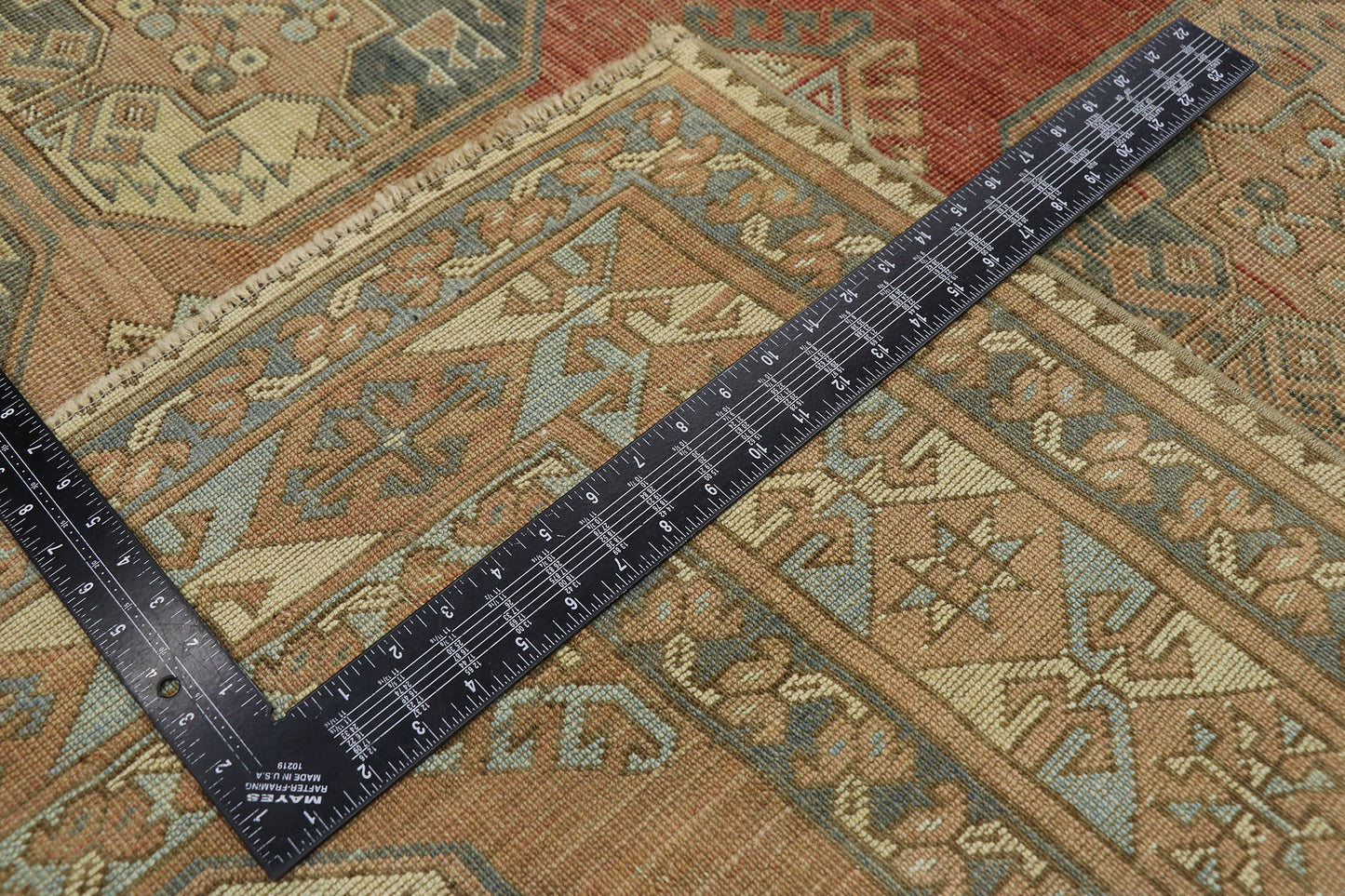 9 x 12 Vintage Turkish Oushak Rug 53658