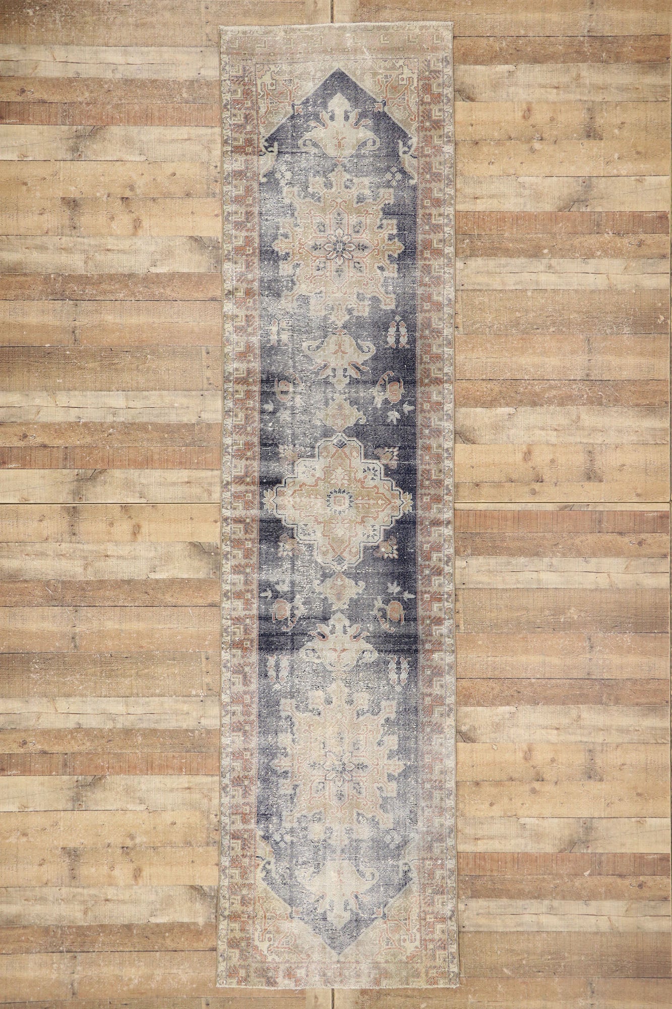 3 x 11 Vintage Turkish Sivas Runner 53659