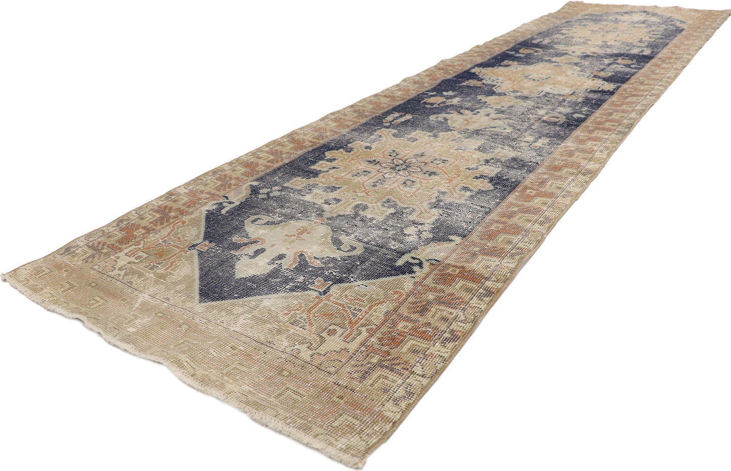 3 x 11 Vintage Turkish Sivas Runner 53659