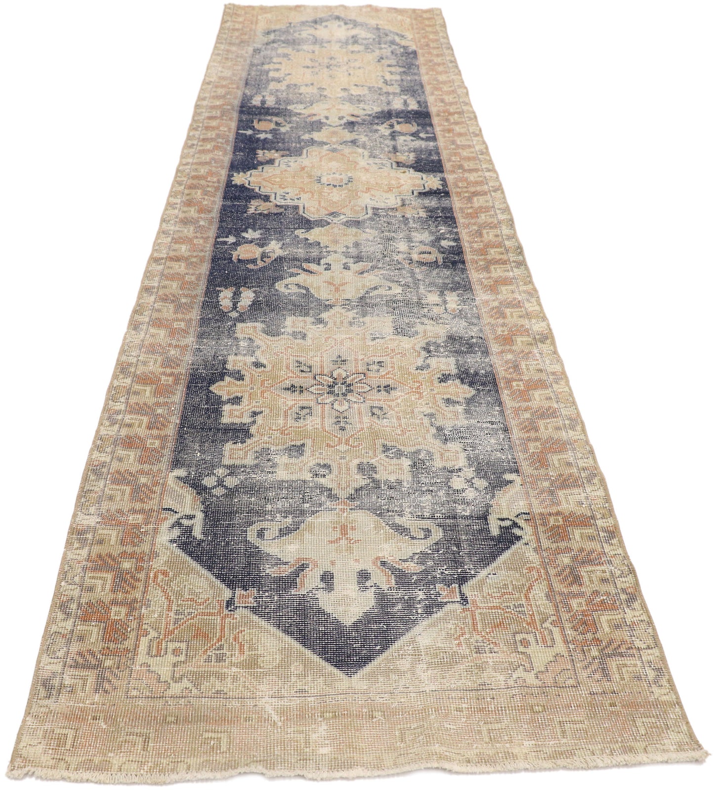 3 x 11 Vintage Turkish Sivas Runner 53659