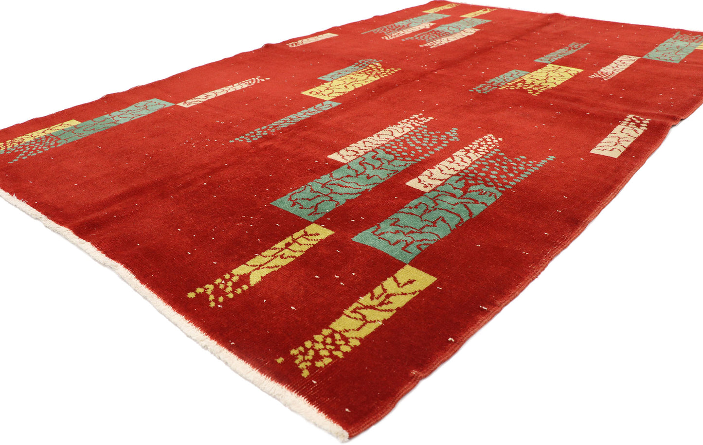 5 x 8 Zeki Muren Vintage Turkish Sivas Rug 53666