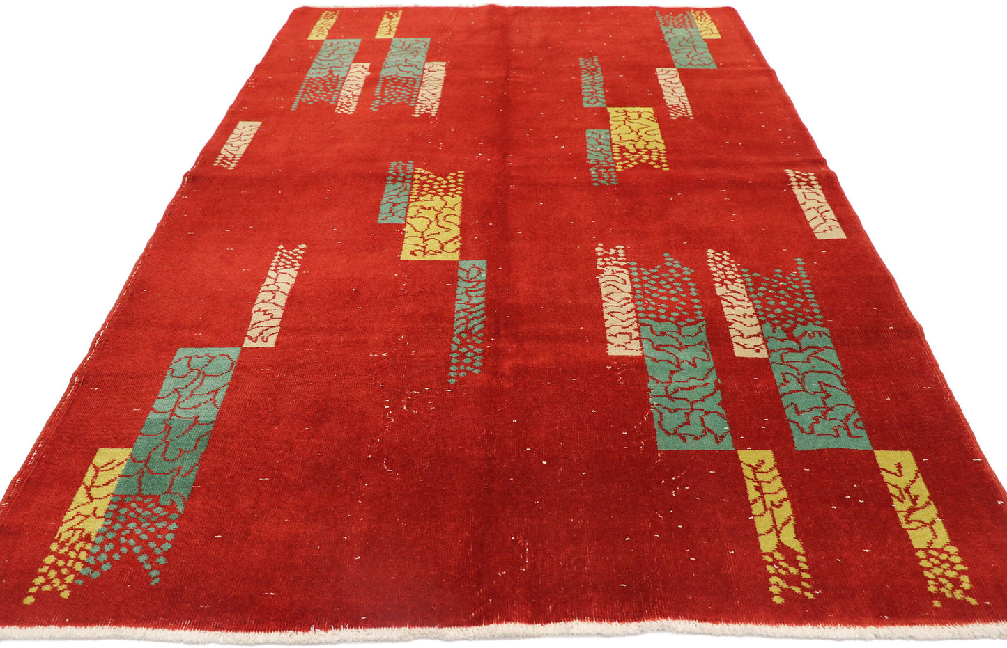 5 x 8 Zeki Muren Vintage Turkish Sivas Rug 53666