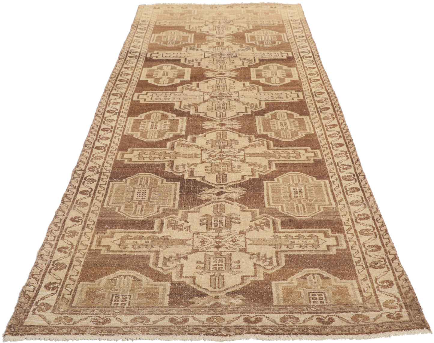 3 x 10 Antique Persian Malayer Runner 53757