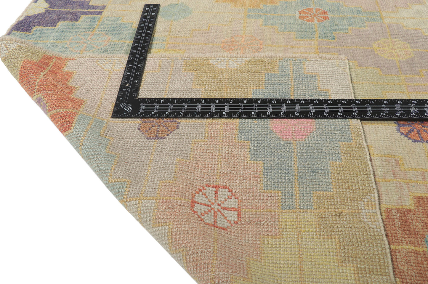12 x 18 Colorful Turkish Oushak Rug 53779