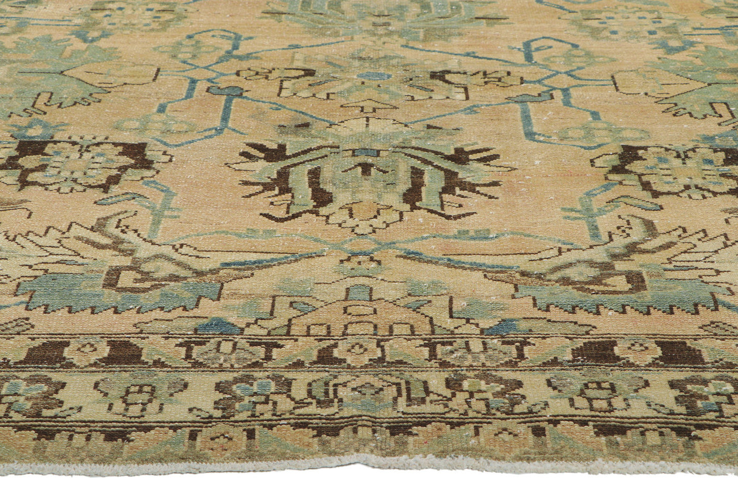 5 x 10 Vintage Persian Hamadan Rug 60954