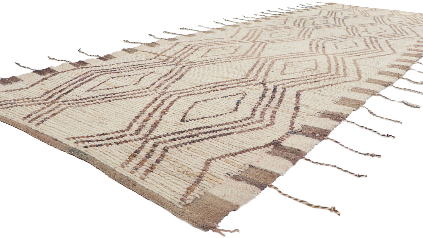 5 x 15 Earth-Tone Moroccan Runner 80780