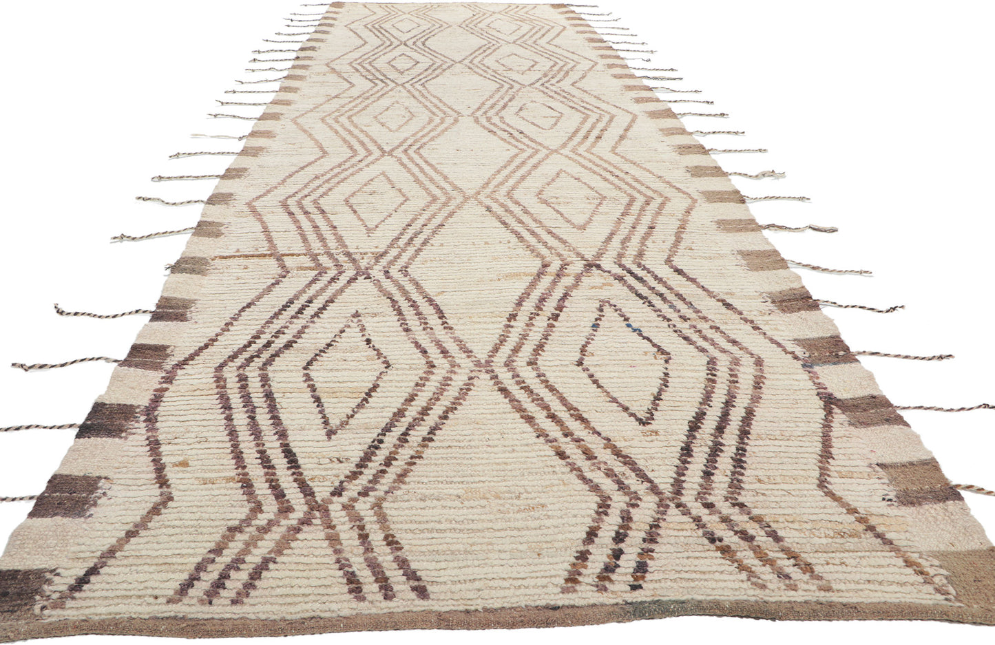 5 x 15 Earth-Tone Moroccan Runner 80780