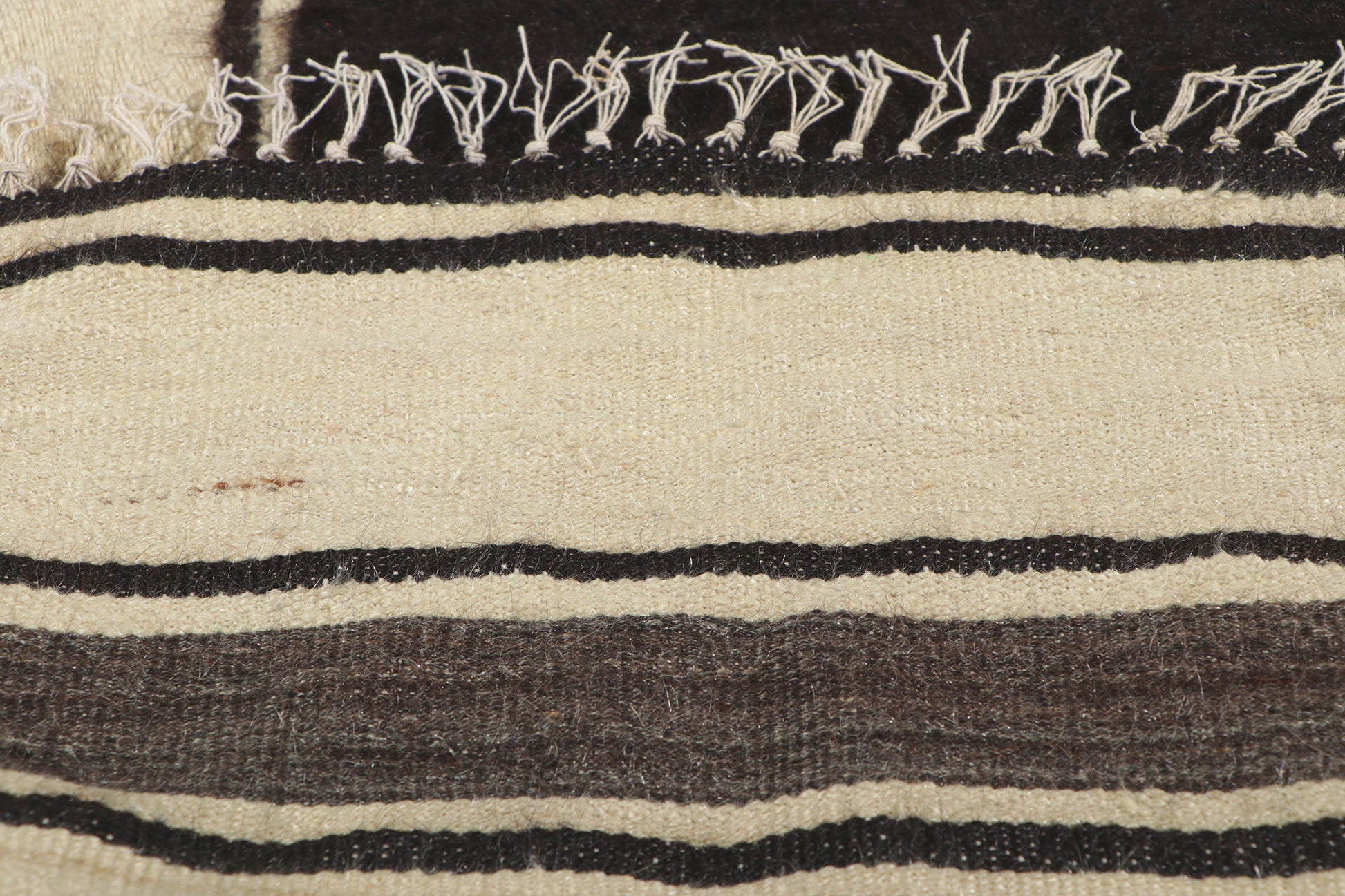 5 x 6 Turkish Angora Wool Kilim Rug 53848