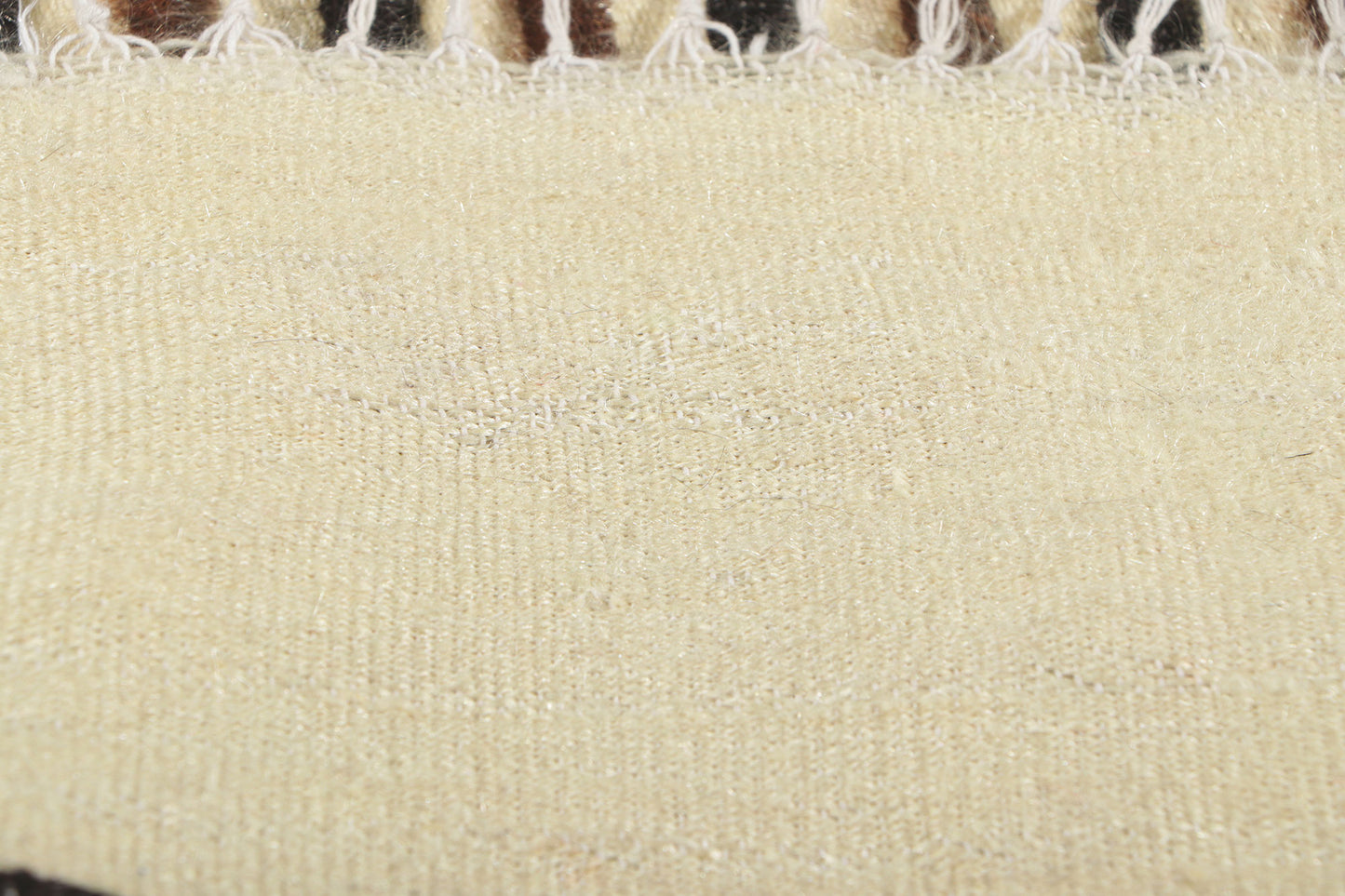 5 x 6 Turkish Angora Wool Kilim Rug 53851