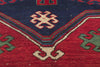 5 x 7 Antique Red Caucasian Kazak Rug 73293