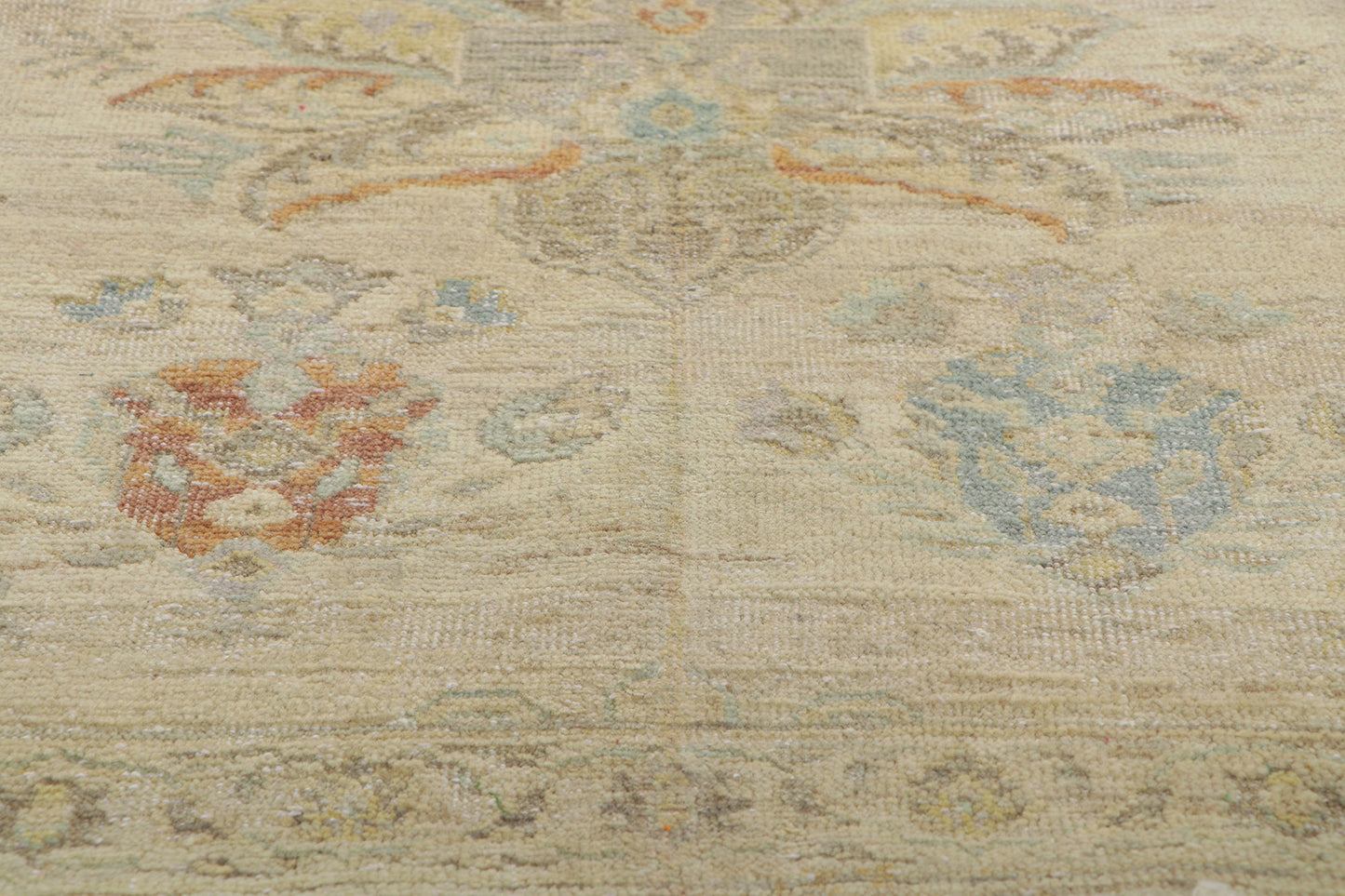 5 x 7 Vintage-Inspired Oushak Rug 30828