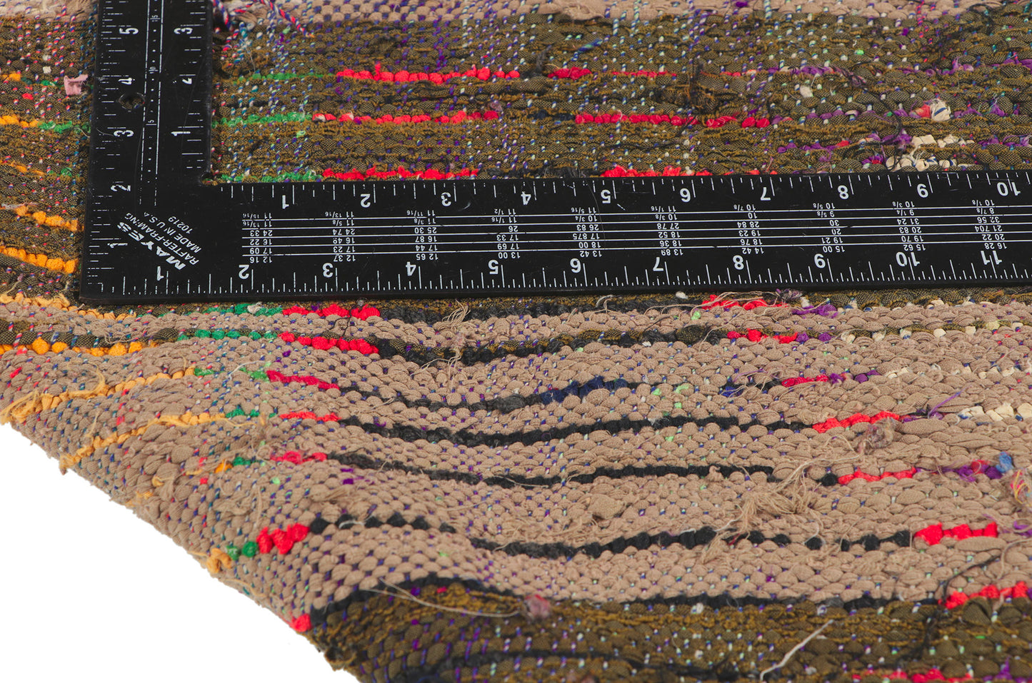 5 x 7 Vintage Moroccan Rag Rug 78399