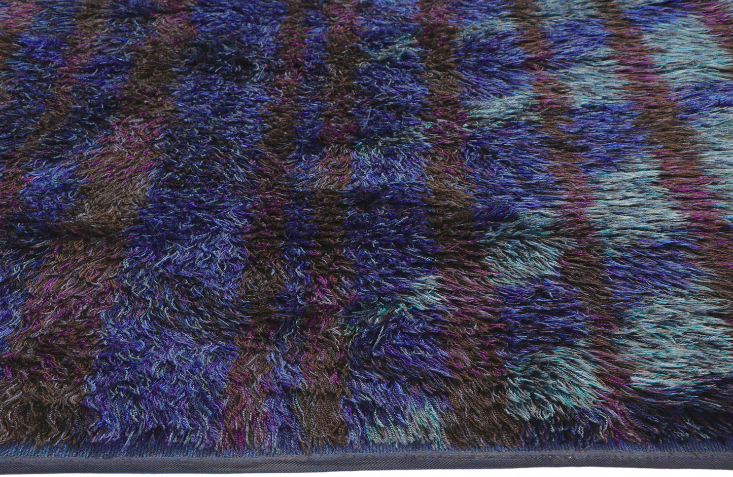 5 x 7 Vintage Swedish Rya Rug 78472