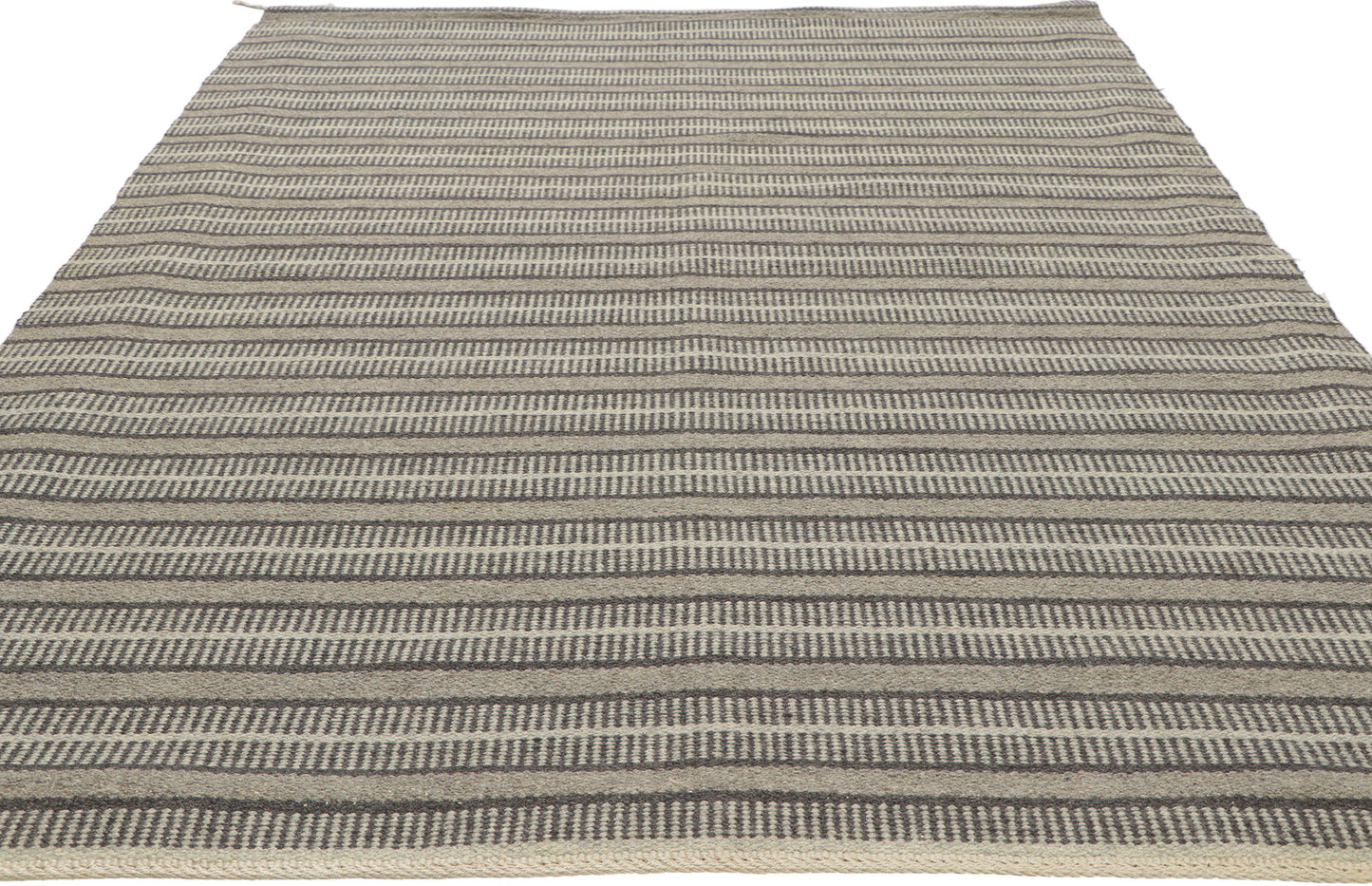5 x 7 Vintage Swedish Rollakan Rug 78481