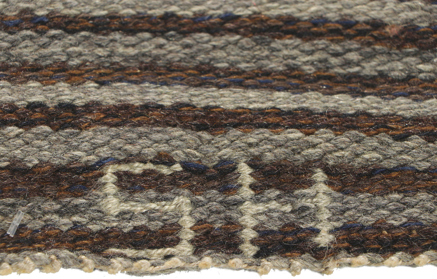 5 x 7 Gunilla Fleming Borgstrom Vintage Swedish Rollakan Rug 78484