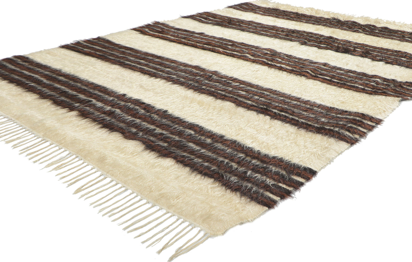 5 x 7 Turkish Angora Wool Kilim Rug 53837