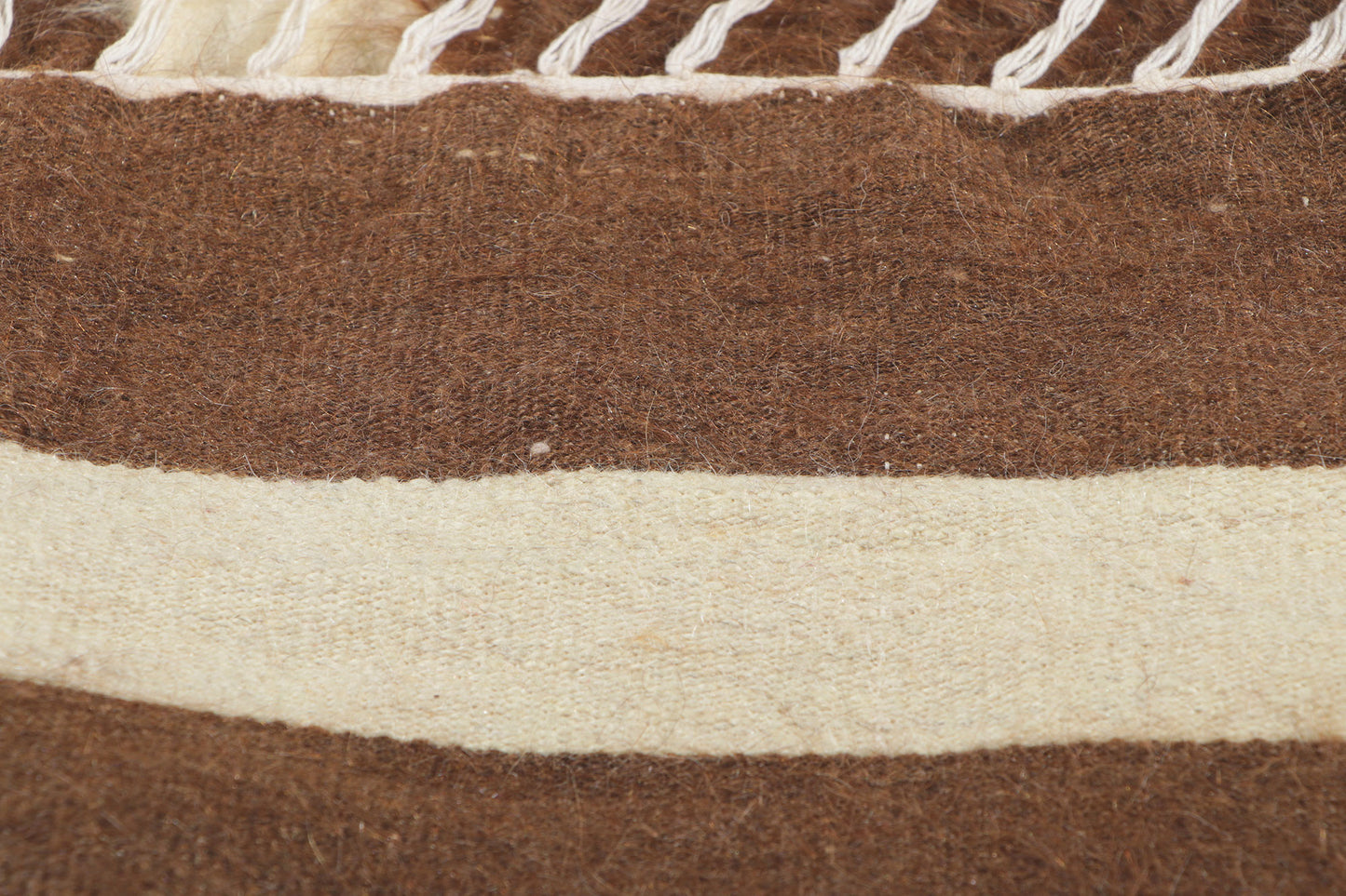 5 x 7 Turkish Angora Wool Kilim Rug 53859