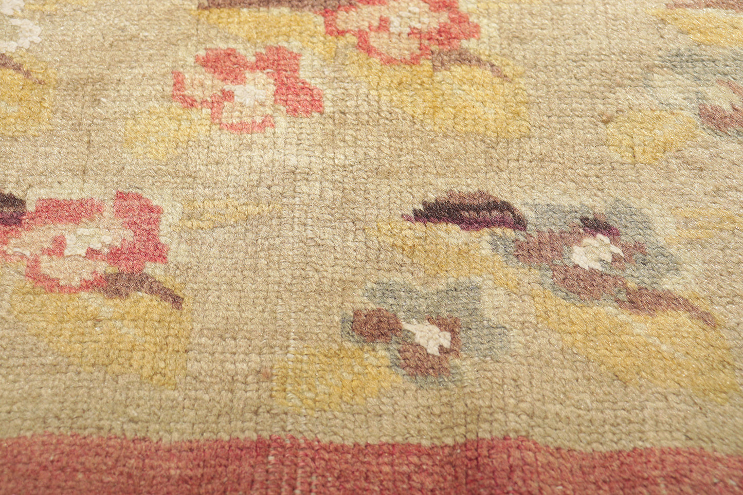 5 x 7 Vintage Turkish Oushak Rug 51703