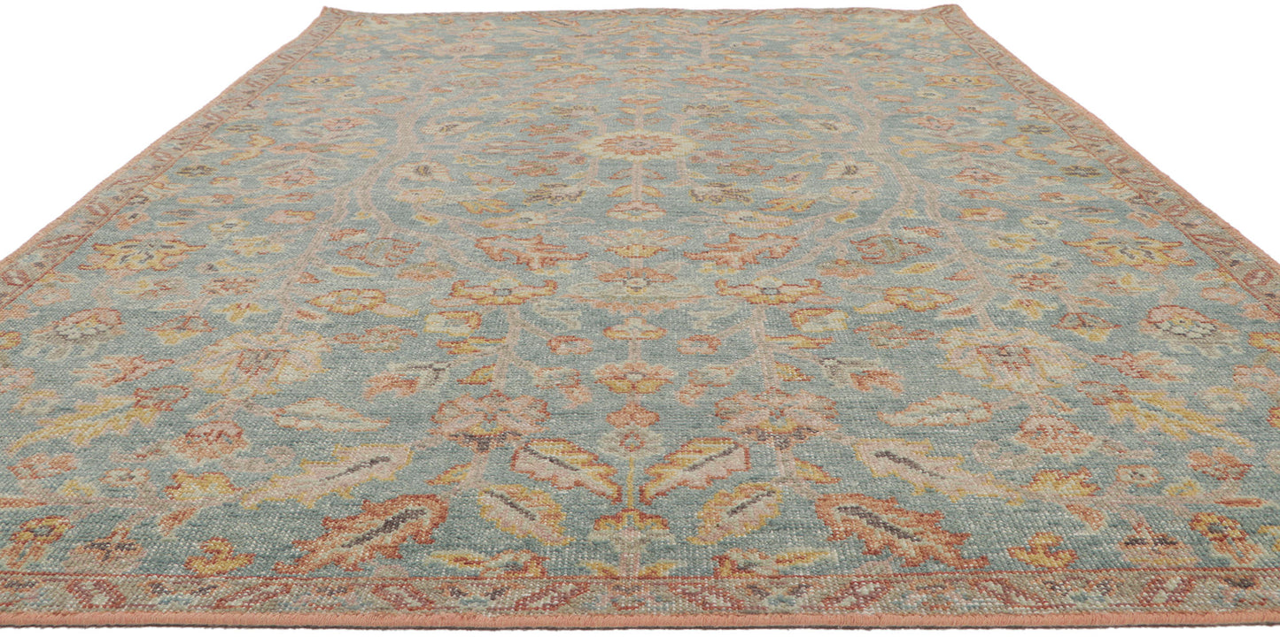 5 x 8 Vintage-Inspired Distressed Rug 30785