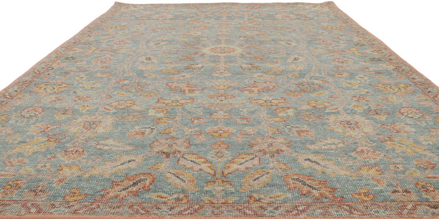 5 x 8 Vintage-Inspired Distressed Rug 30785