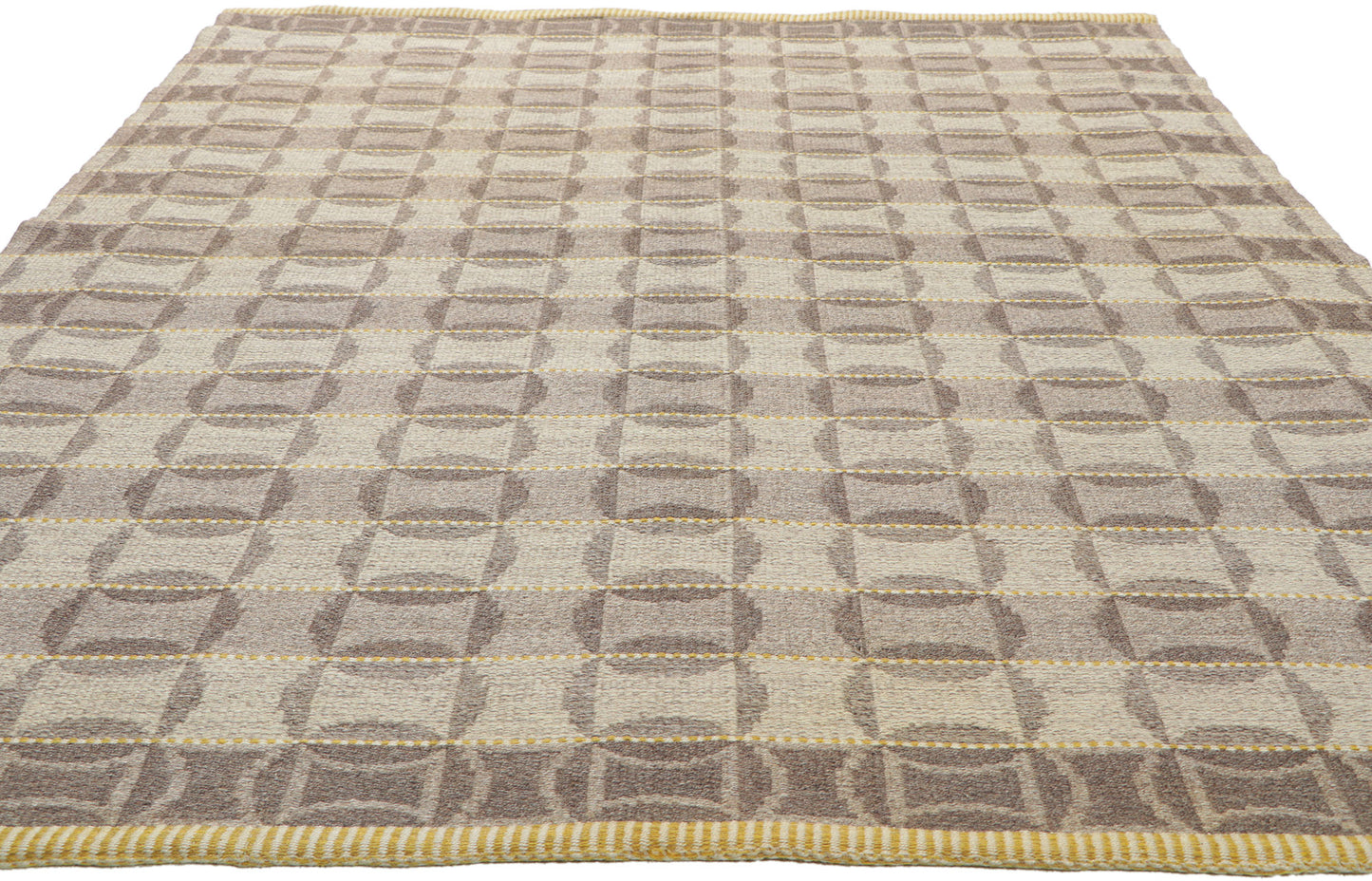 5 x 8 Vintage Swedish Rollakan Rug 78468
